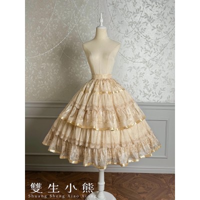 Twin Bears Gilded Reverie Skirt(2nd Pre-Order/3 Colours/Full Payment Without Shipping)
